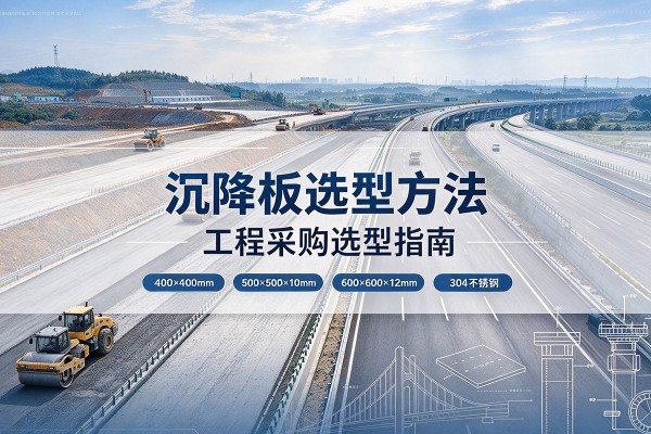 英吉沙沉降板选择方法