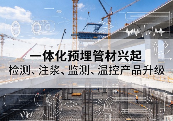 英吉沙一体化管材产品兴起，声测注浆一体管、多功能预埋管应用增多